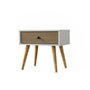 Hanah Home Vita 5103 Blanco y Nogal